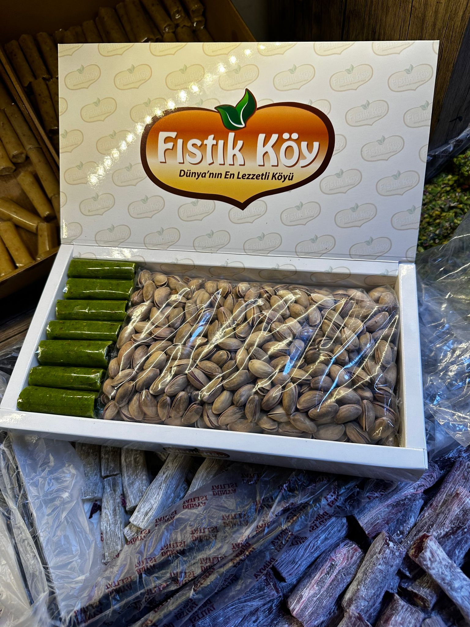 Hediyelik fıstık paketi