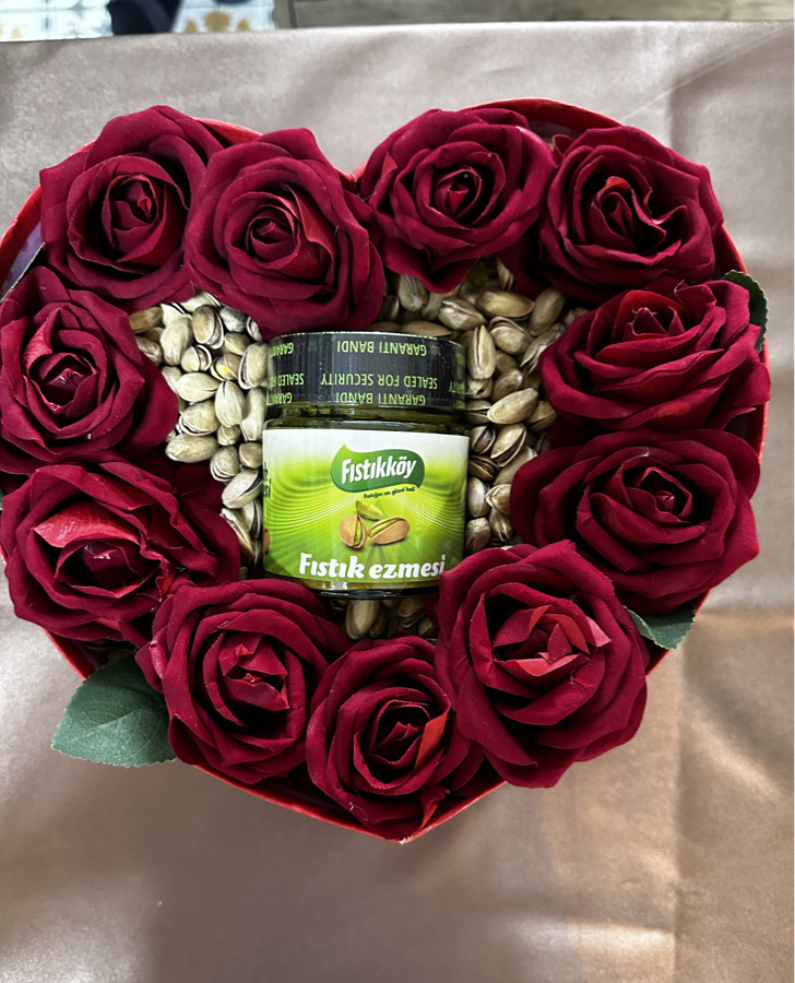 FISTIK GÜL KUTUSU