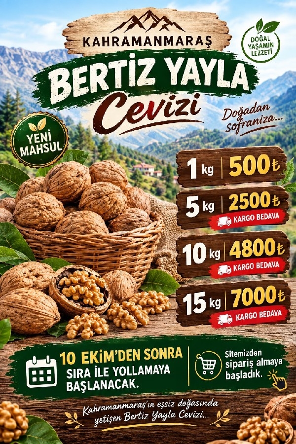 Bertiz Yayla Cevizi